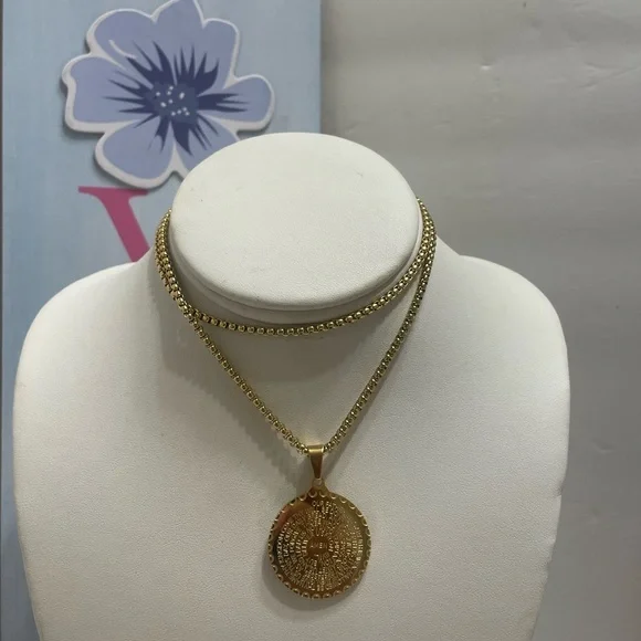 GLAMOUR DENKAYS FASHION NECKLACE - Picture 1 of 2